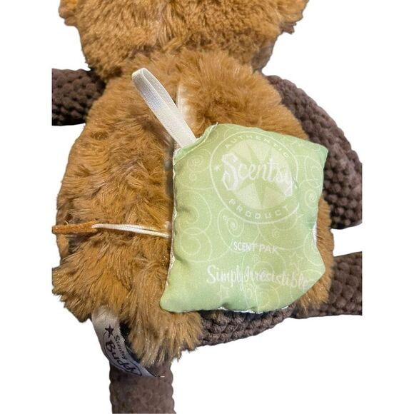 Scentsy Kids Brown Buddy Teddy Bear Scent Pak Compatible Plush - Picture 4 of 11